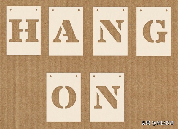 ps镂空浮雕字体怎么做,怎么用ps做一个字体卡片