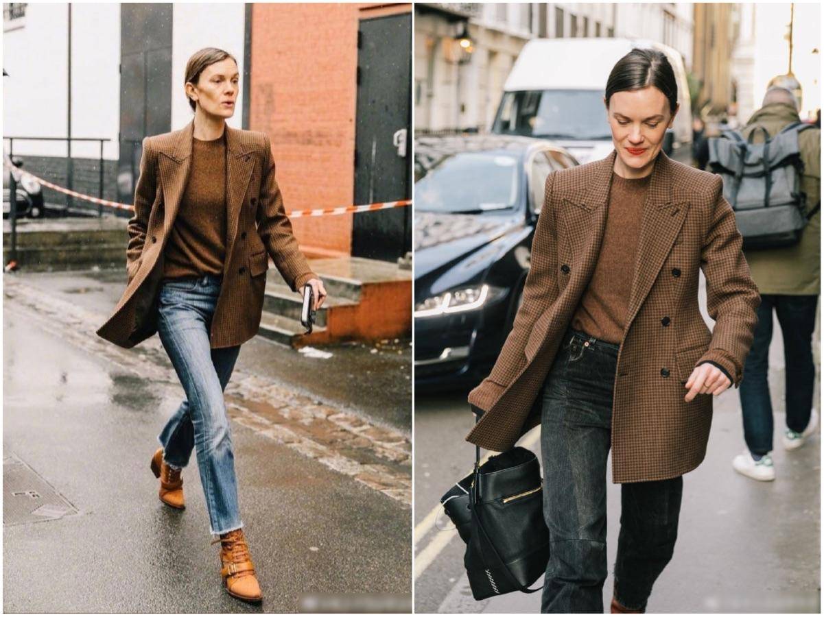 女士穿西装的时尚穿搭,女生穿西装有气质的搭配