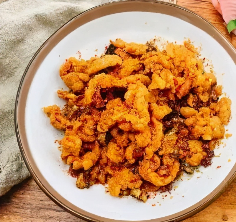 湖南正宗猪油渣烧麦,湖南美食油渣子