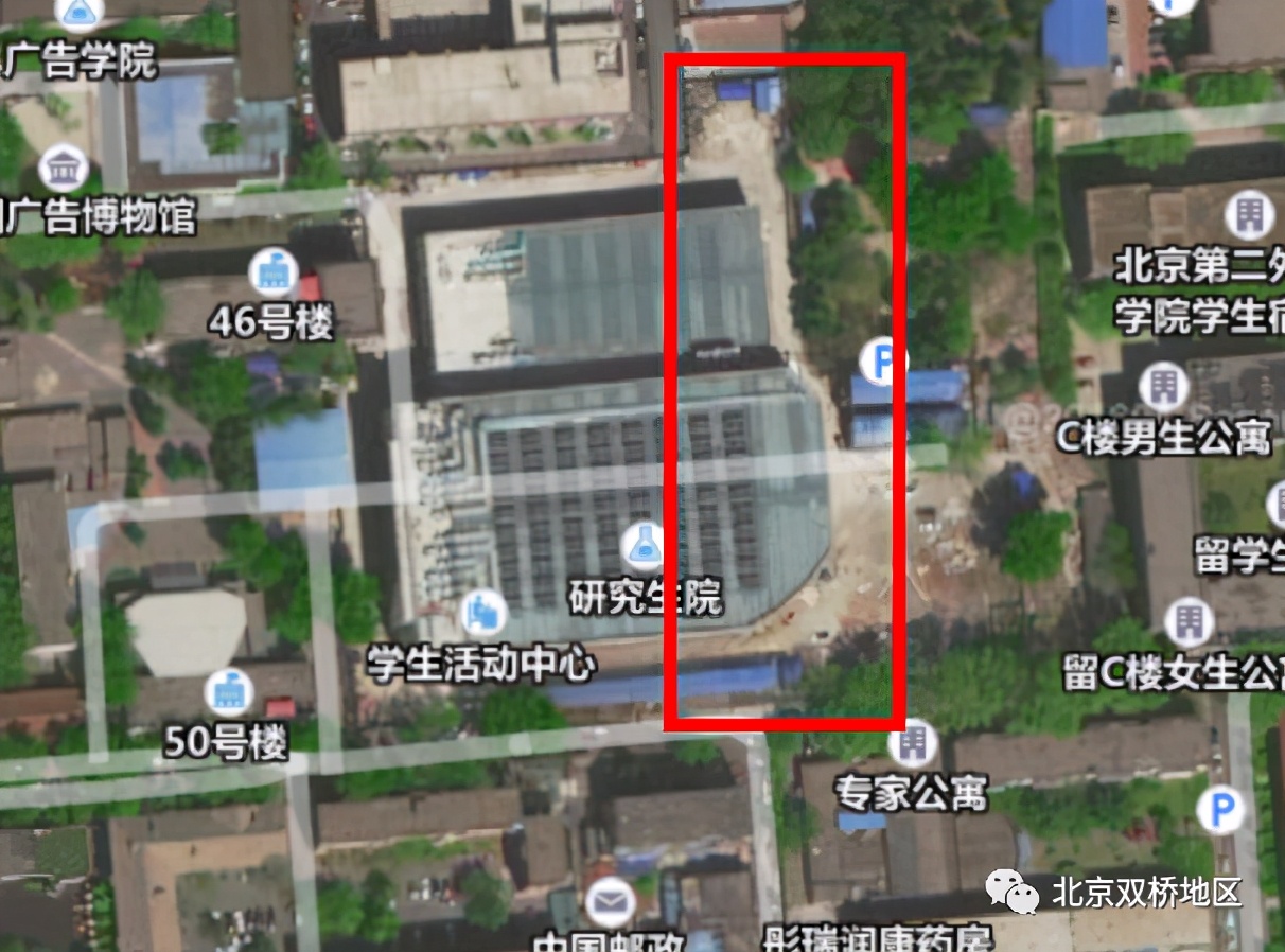 地图无此路探访神秘的北京传媒大学东路