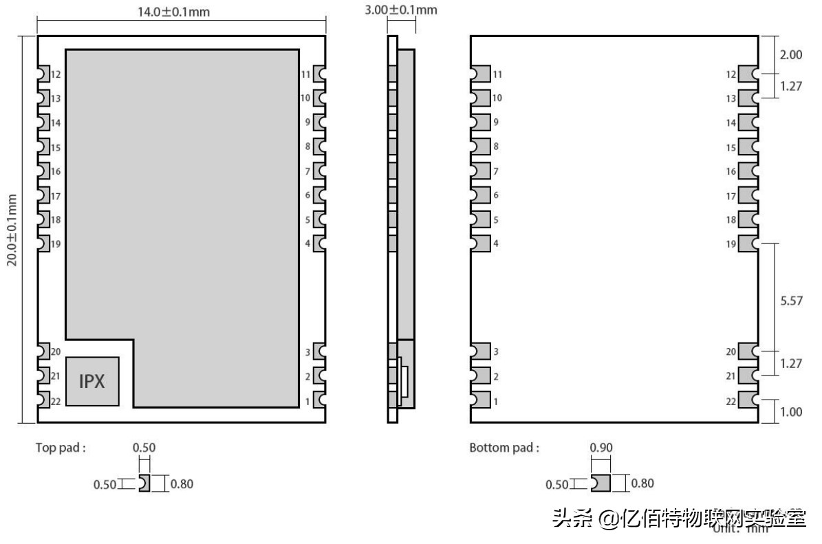lora射频通信模块,lora无线收发器