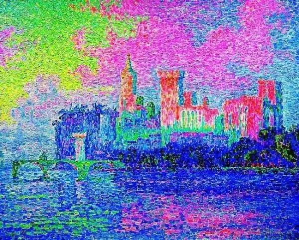 印染手工制作,印染拓印画