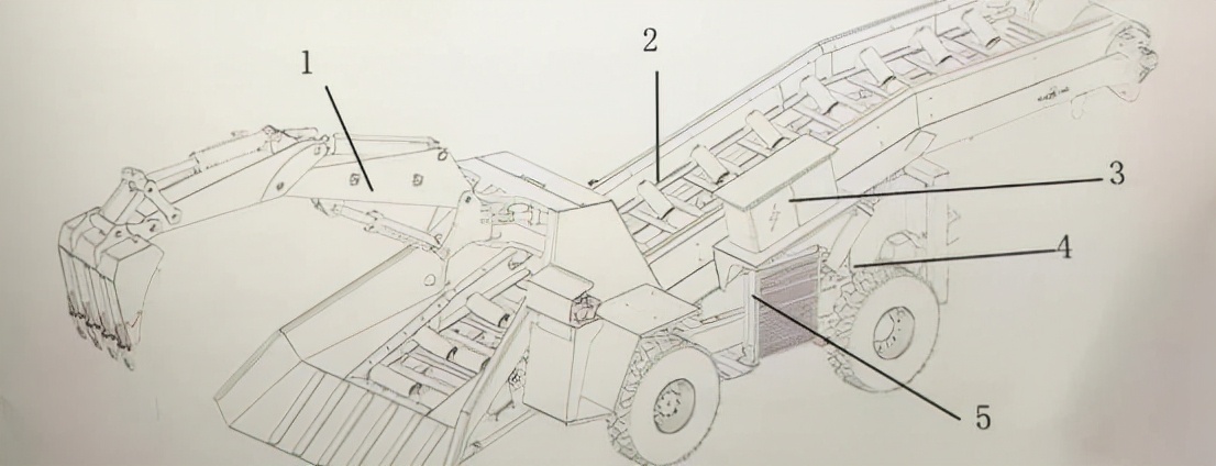 扒渣机结构图,扒渣机构造