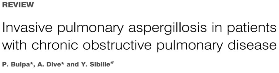 慢阻肺患者合并真菌感染,慢阻肺和真菌定植有关系吗