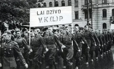 「历史另一面」被遗忘的铁拳—战争初期的拉脱维亚工人武装（1）