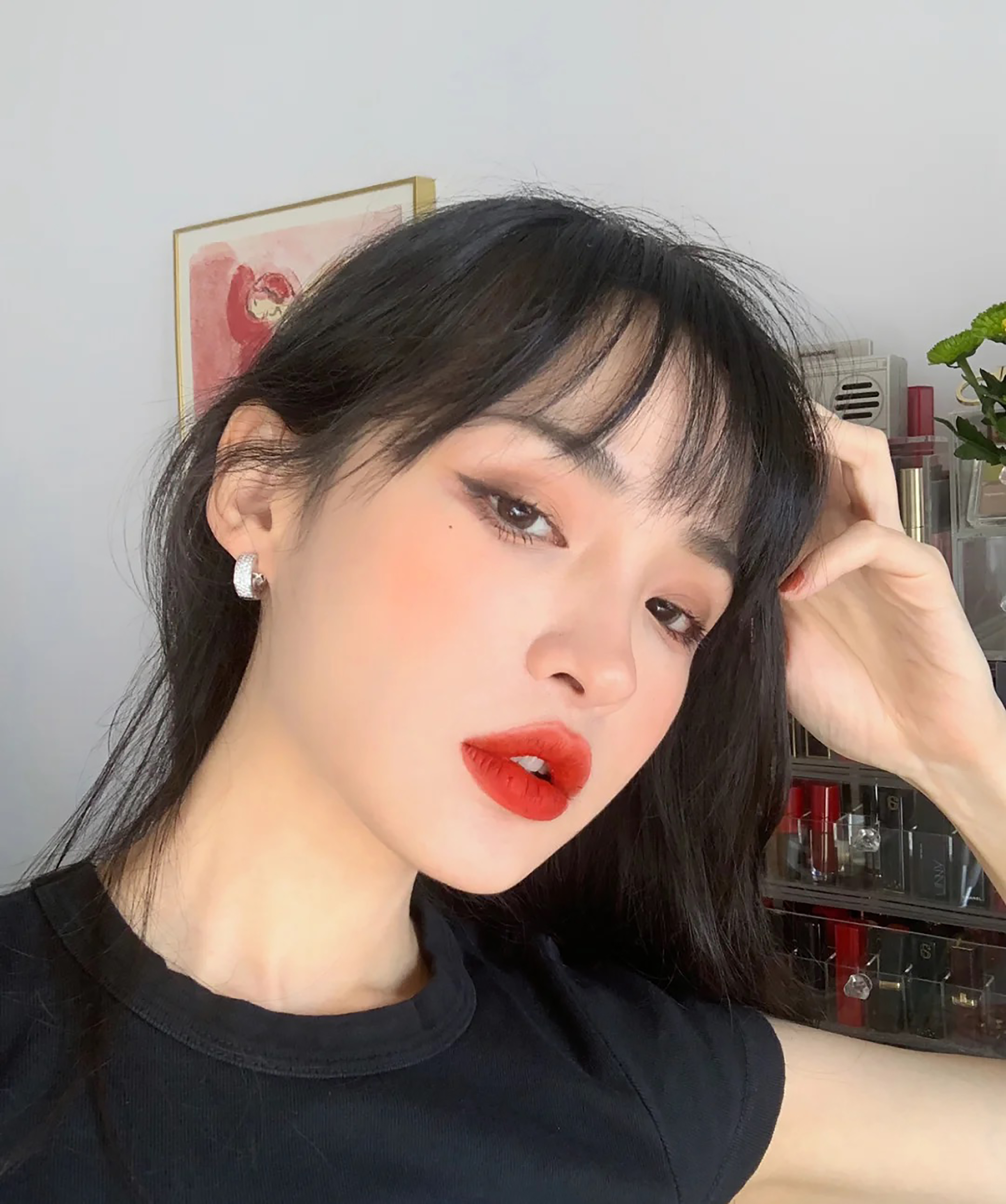 显色高贵的哑光大牌色号,适合日常的大牌经典色号