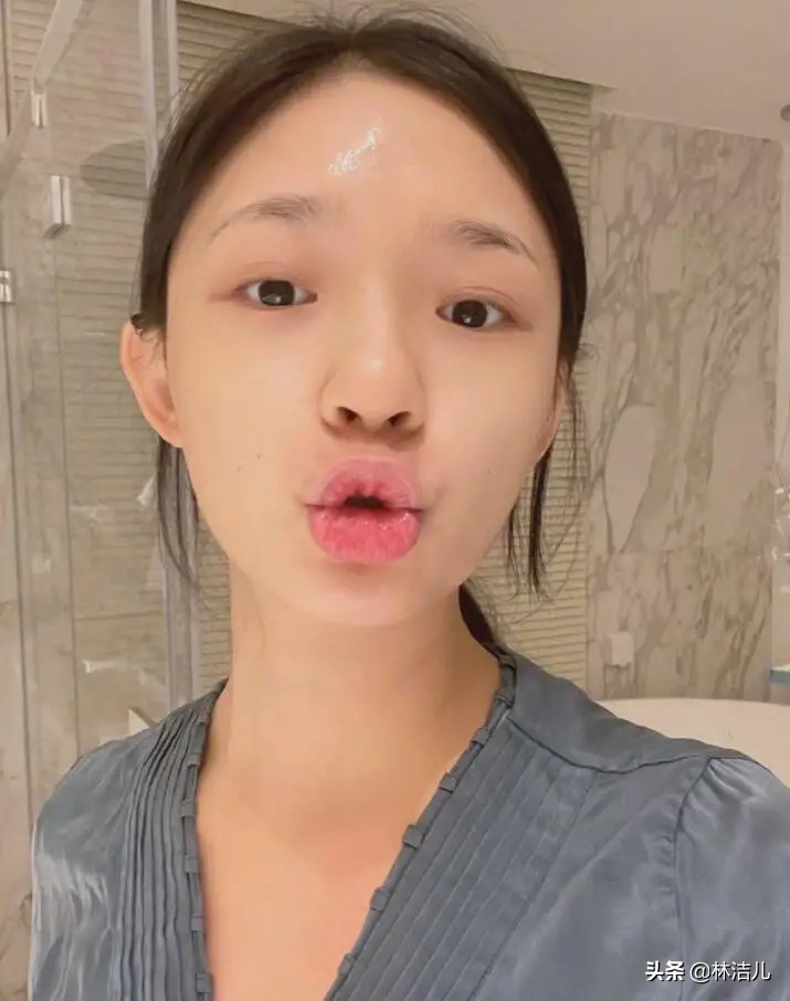 鞠婧祎怎样皮肤紧致没有皱纹,鞠婧祎底妆无美颜无滤镜