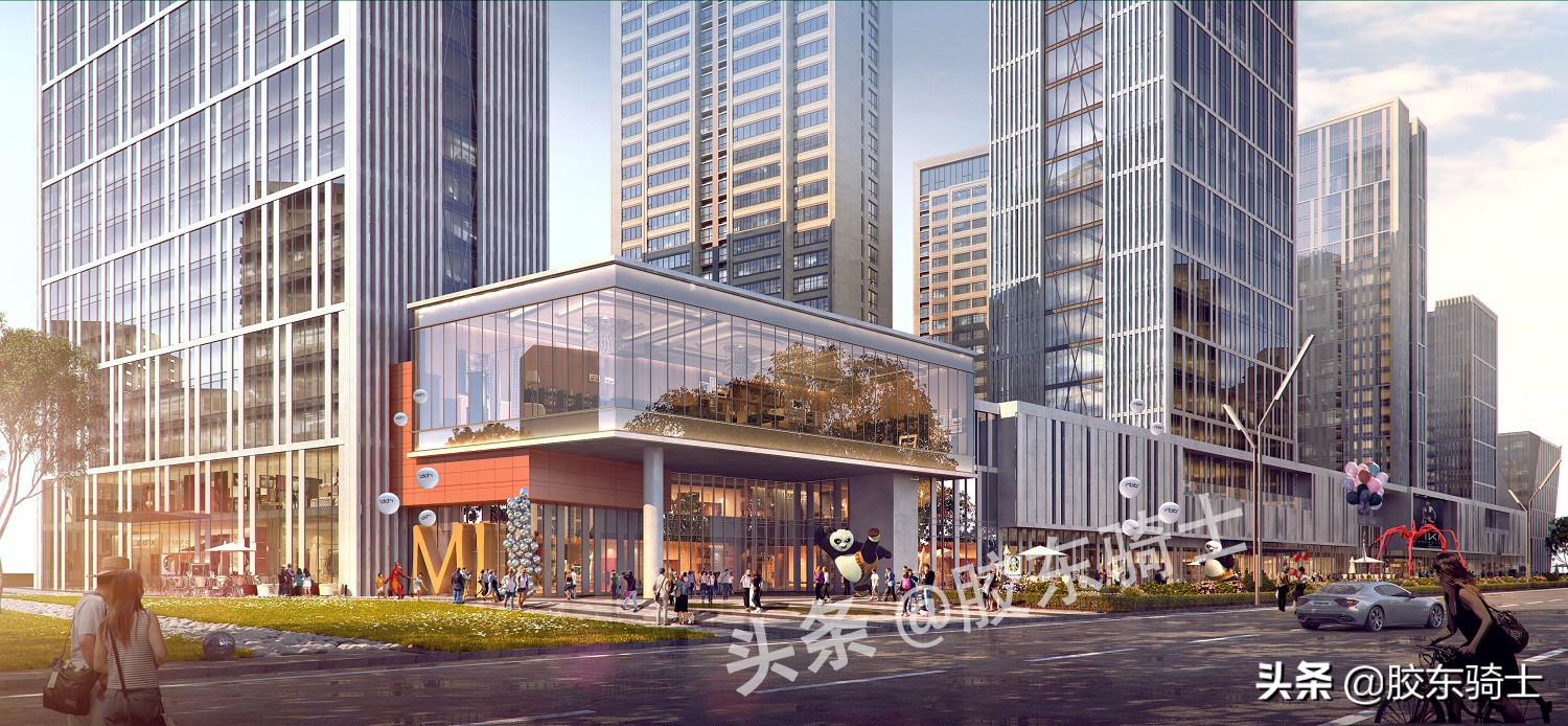 烟台莱山美联广场,烟台美联时代广场规划