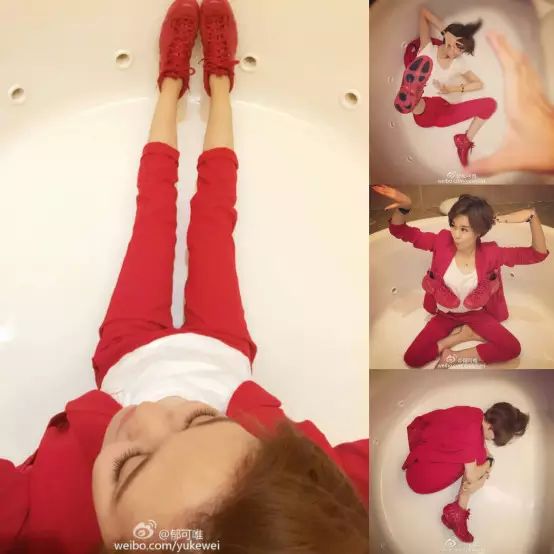 郁可唯被甩荧光棒,36岁的郁可唯