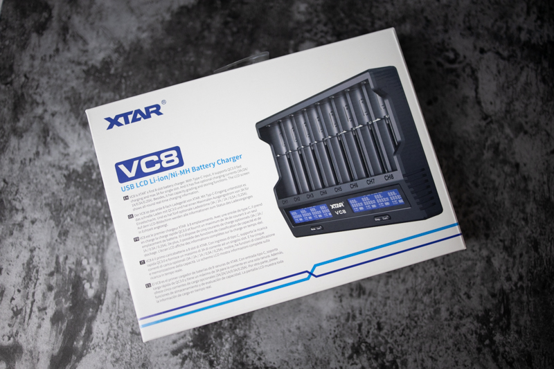 内阻测试、分容激活样样通，体验XTARVC8八槽位充电器