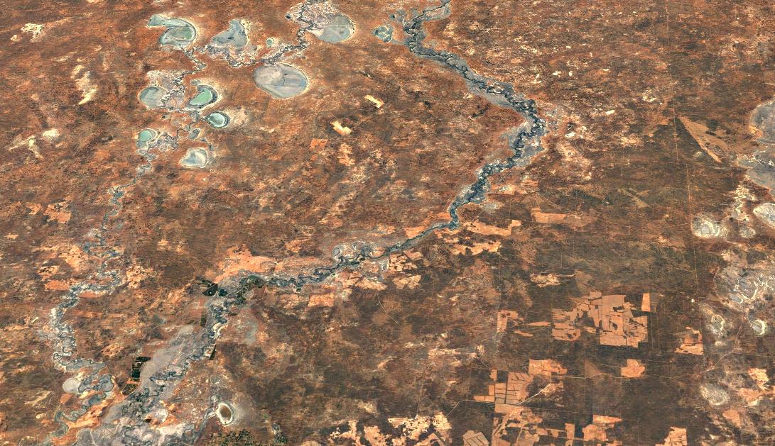 澳大利亚有大湖和大河吗,澳洲没有大河大湖