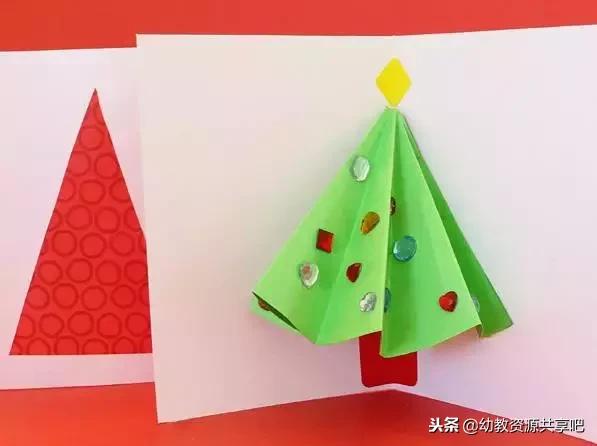 圣诞节贺卡1分钟做好,圣诞节简单一点的贺卡