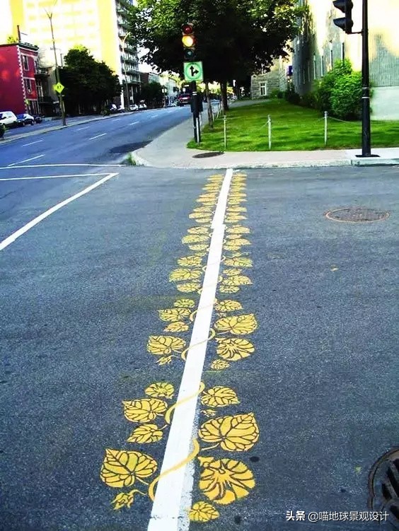 人行道创意,有创意的斑马线