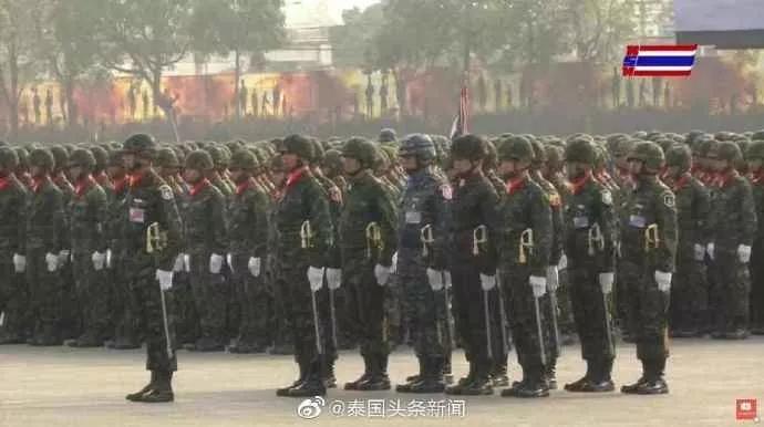 泰国阅兵全场回放,泰国建军阅兵