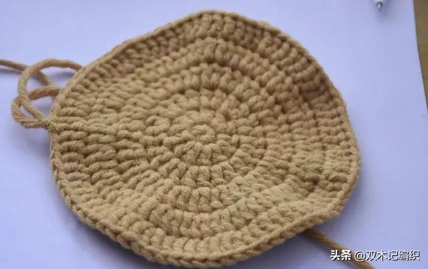 冬天到了怎么织帽子,自己织的太阳帽