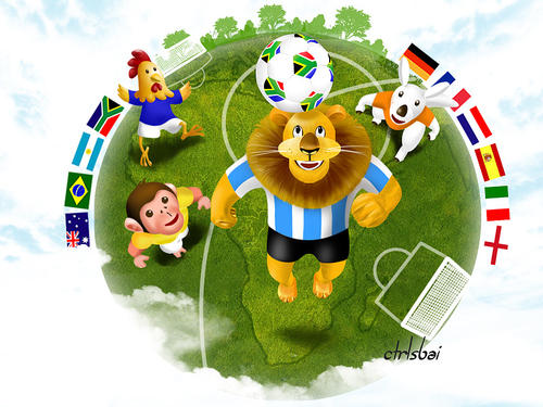 足球界的动物,足球狮子图片