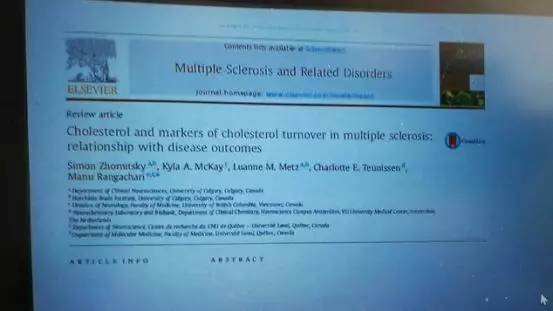 多发性硬化患者分享,多发性硬化的病例分享