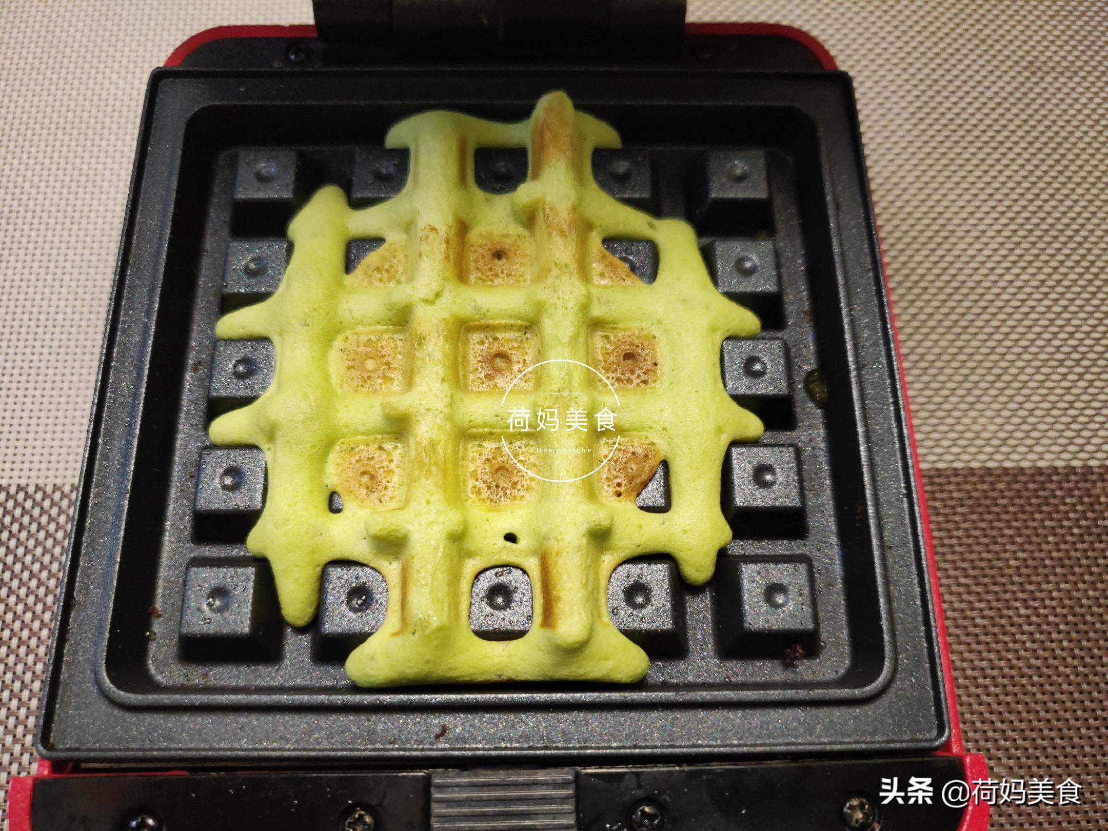 华夫饼做法不用酵母粉,华夫饼面糊配方不用酵母和泡打粉