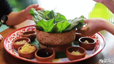 泰国美食街边小吃生吃,超好吃泰国小吃街头甜品