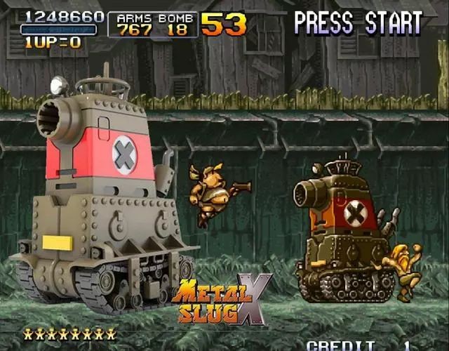 街机合金弹头boss大全,合金弹头2双人同屏恐怖彩蛋