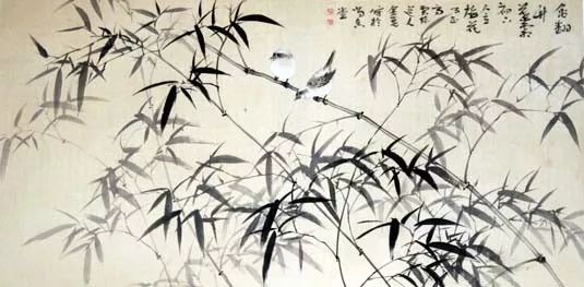 素朴的一花一草、精巧的一鸟一雀