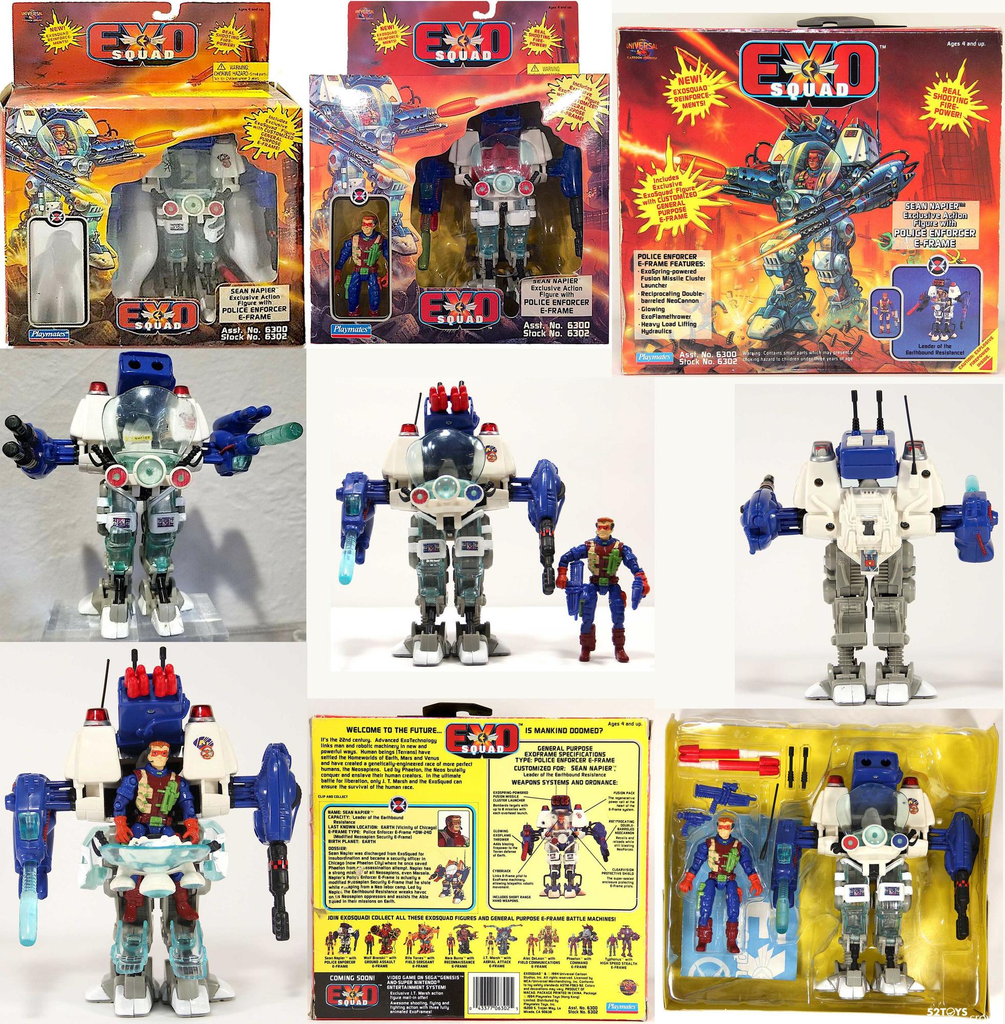 玩具主系列篇|这个常被错认成GIJOE的玩具系列叫作Exosquad