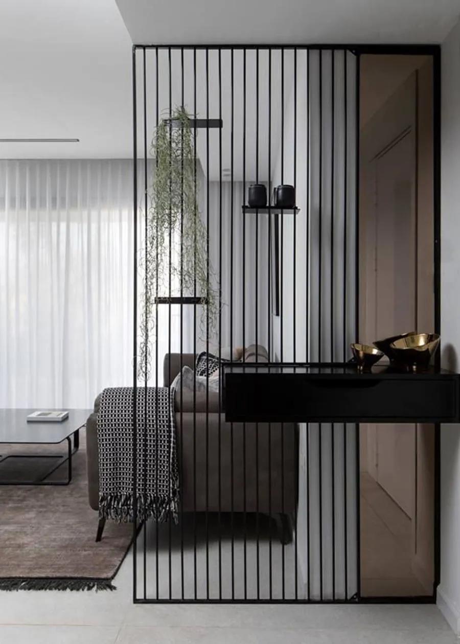 客厅和厨房隔断设计,客厅与厨房屏风隔断效果图大全