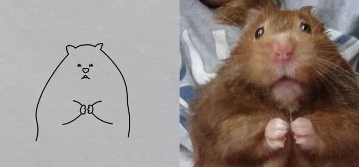 你和大触绘画的区别：一看就会一画就废，这波动物简笔画太形象了