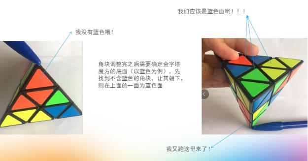 金字塔魔方剩三个块怎么还原 (哪几步可以复原金字塔魔方)