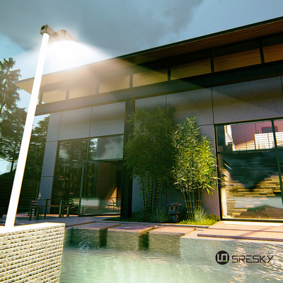 欧式太阳能路灯别墅庭院灯,厂家直销太阳能路灯景观灯