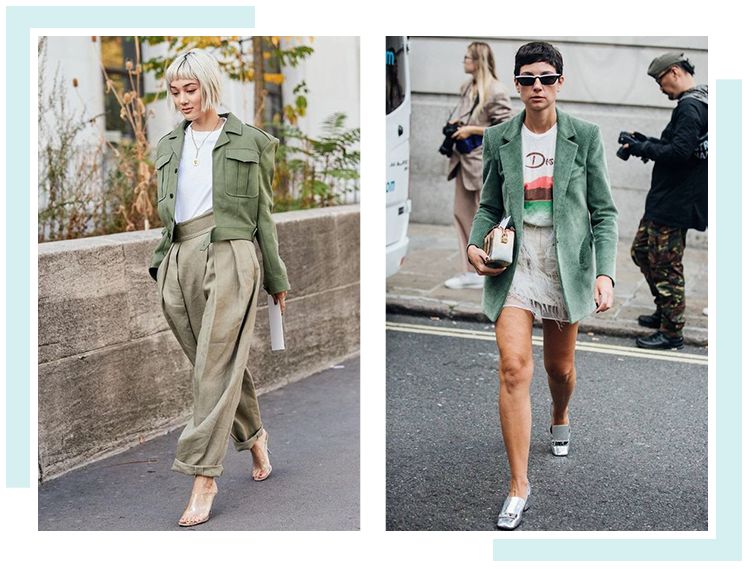 绿色怎么穿更优雅,第一次发现绿色可以穿得这么迷人