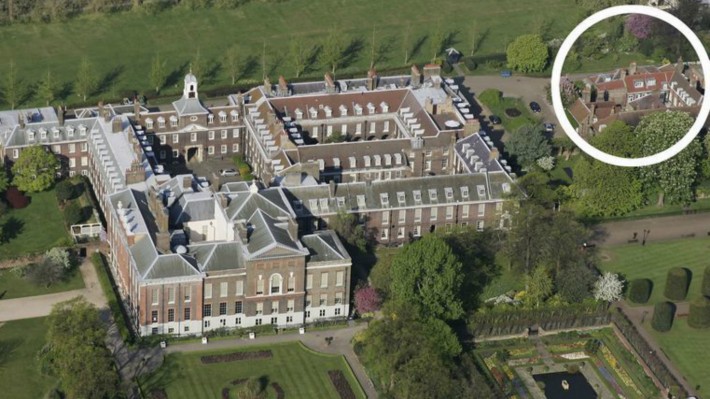 当王室成员打开大门在家里拍照时,我们才终可以一睹他们的豪宅