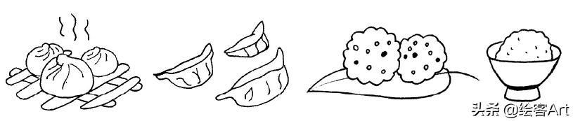 手把手教简笔画手帐素材,简笔画小猪猪超可爱手帐边框图案