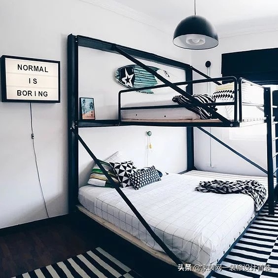 适合小户型的高架床空间设计,高架床效果图大全集