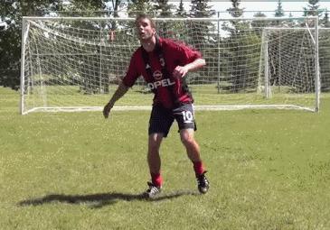 停球地滚球教学,停球高空球