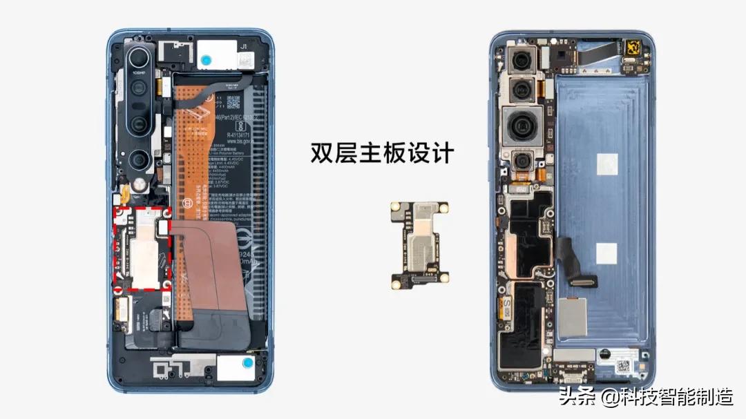 小米10pro内部构造拆解,小米10pro和小米10s内部拆解区别