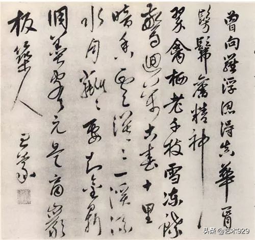 元代王蒙山水画手卷真品,元代画家王蒙的山水画