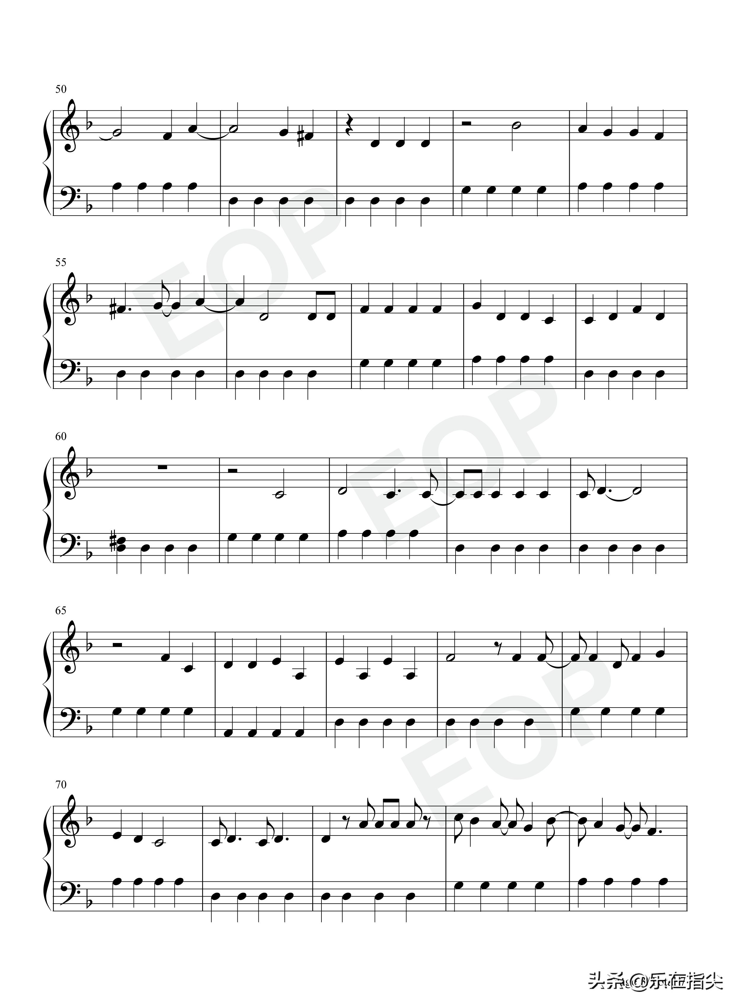 魔发精灵2theotherside简谱,魔发精灵2世界之旅5