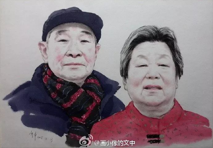 比起打印画，美院毕业的他，笔下这种彩铅水彩画才好看哭了~