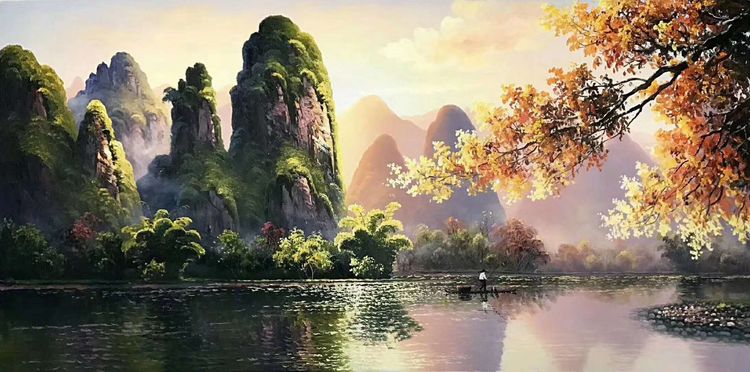 中国小幅油画作品大展作品集,三峡丹青油画作品