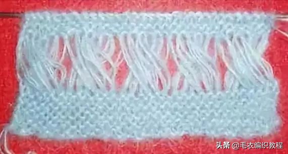 波浪围巾怎么收尾好看,好看大气的三角围巾教程