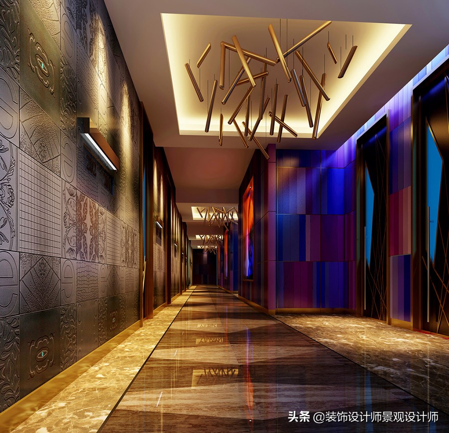 ktv室内设计案例效果图,ktv室内设计