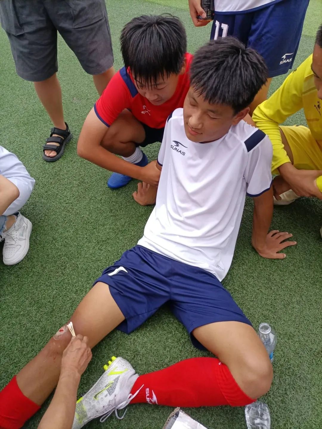 新福园中学足球队,宝鸡市2017-2018年校园足球联赛