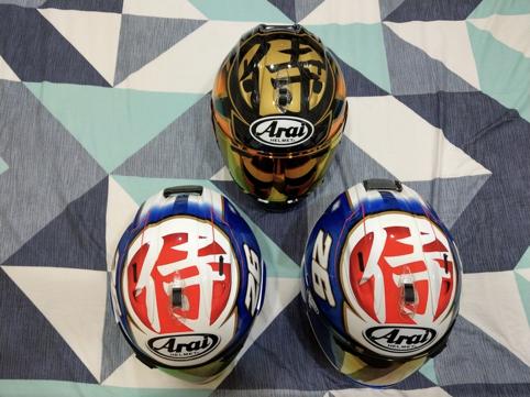 rx7x是街盔还是赛盔,arairx-7x头盔带刀侍卫拆箱