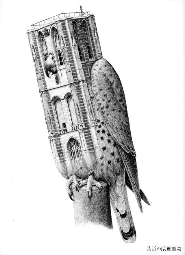 创意素描图片临摹大全4k,零基础简单素描画临摹