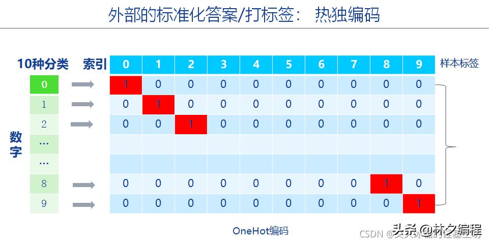 [人工智能-深度学习-13]：神经网络基础逻辑分类标签与OneHot编码