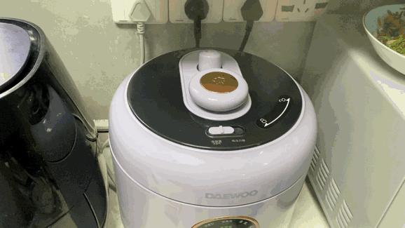 大宇电压力锅焖饭使用过程 (大宇电炖锅焖饭)