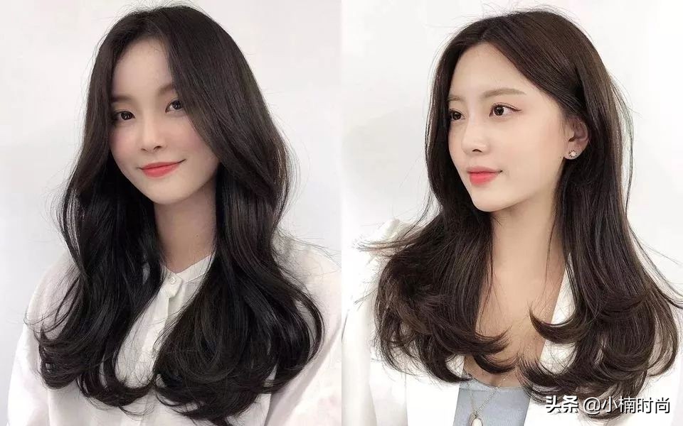 太阳穴凹陷窄额头长刘海造型,中短地雷刘海