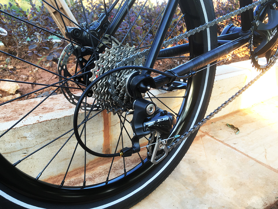 菜腿骑神车,菜腿玩山地车