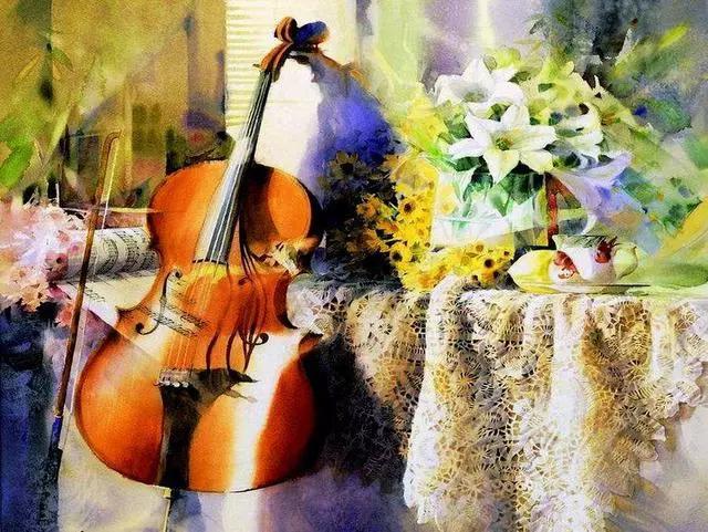 韩国水彩艺术家,韩国水彩画小清新